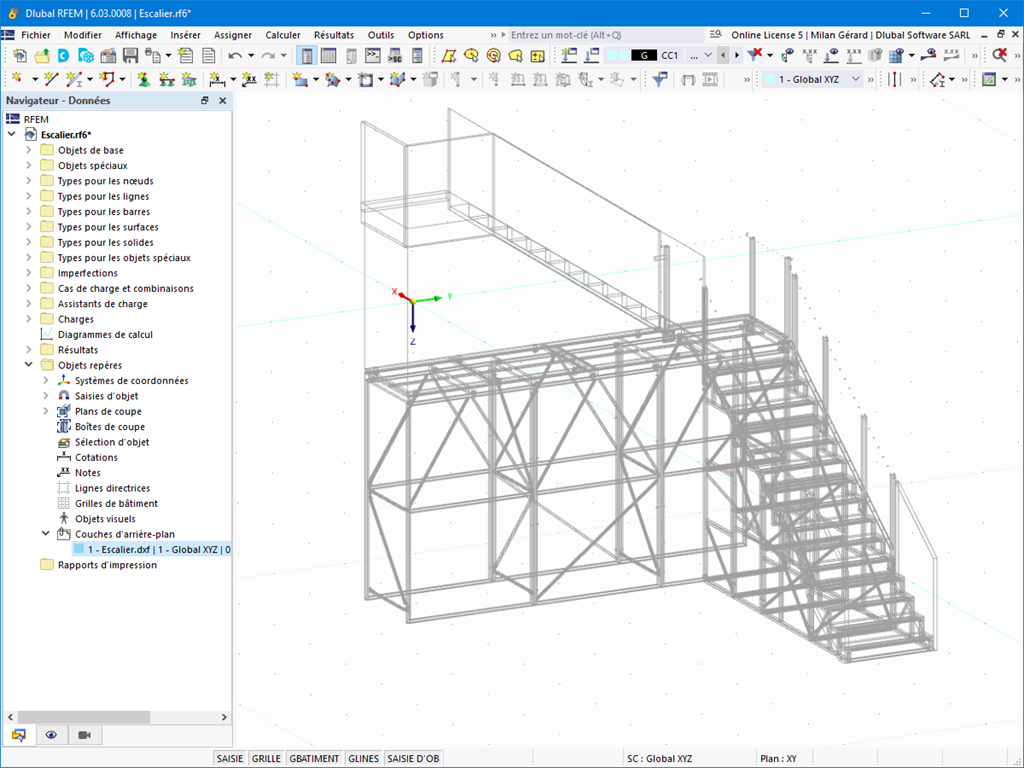 Utilisation des couches d'arrière-plan
