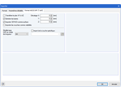 Paramètres détaillés pour l'importation DXF