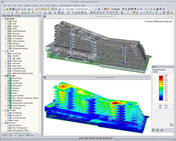 Parc scientifique de Linz, Autriche | Conçu avec RFEM par Werkraum Wien Ingenieure ZT-GmbH, Autriche | www.werkraumwien.at