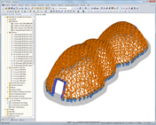 Pavillon Buga composé de 6 000 barres en bois ((C) www.fh-koblenz.de)