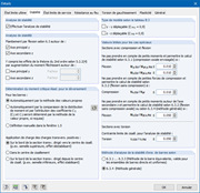 Detaileinstellungen - Stabilität