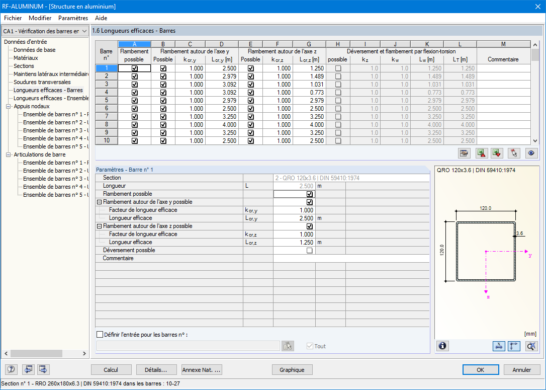 1.6 Effektive Längen - Stäbe