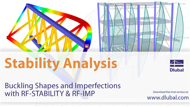 Stabilitätsanalyse mit RF-STABIL & RF-IMP