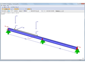 3D-Rendering des Kranbahnträgers