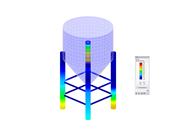Analyse des contraintes des barres et des surfaces