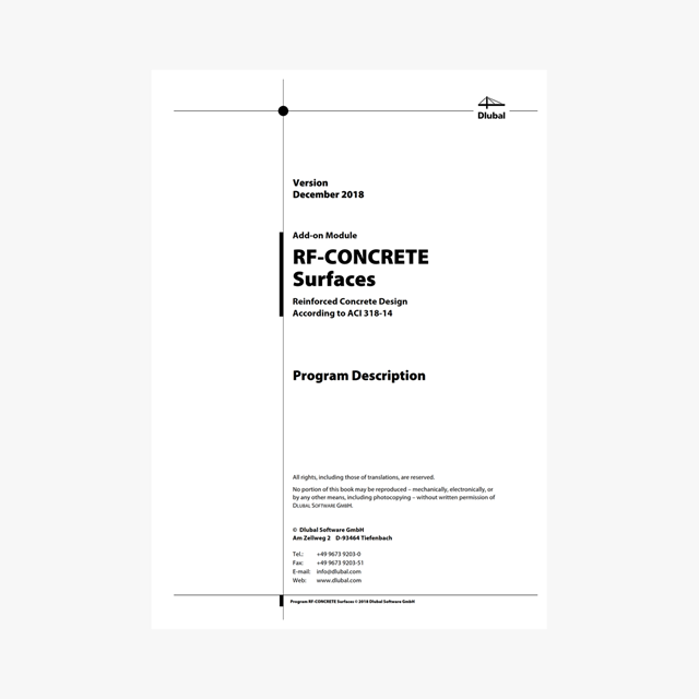 Manual RF-CONCRETE Surfaces ACI
