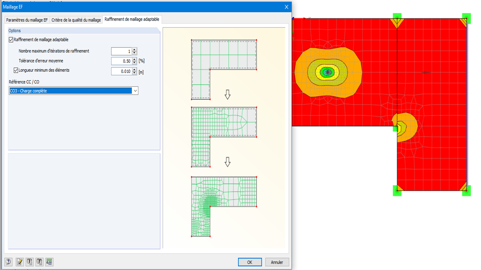 Adaptive Netzverdichtung