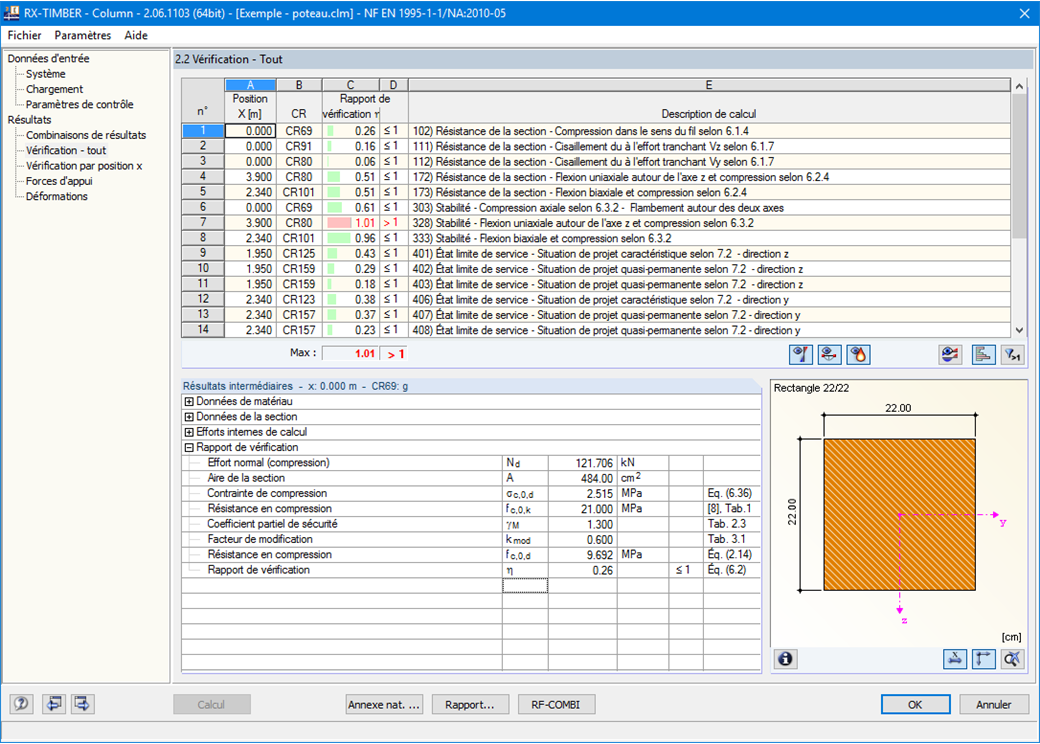 Maske 2.2 Nachweise - Alle