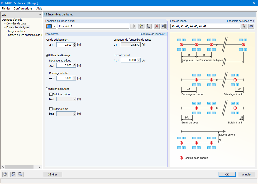 Maske 1.2 Liniensätze
