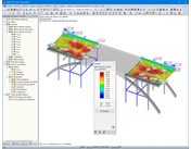 Bemessungsschnittgrößen für Bauzustand 3 in RFEM
