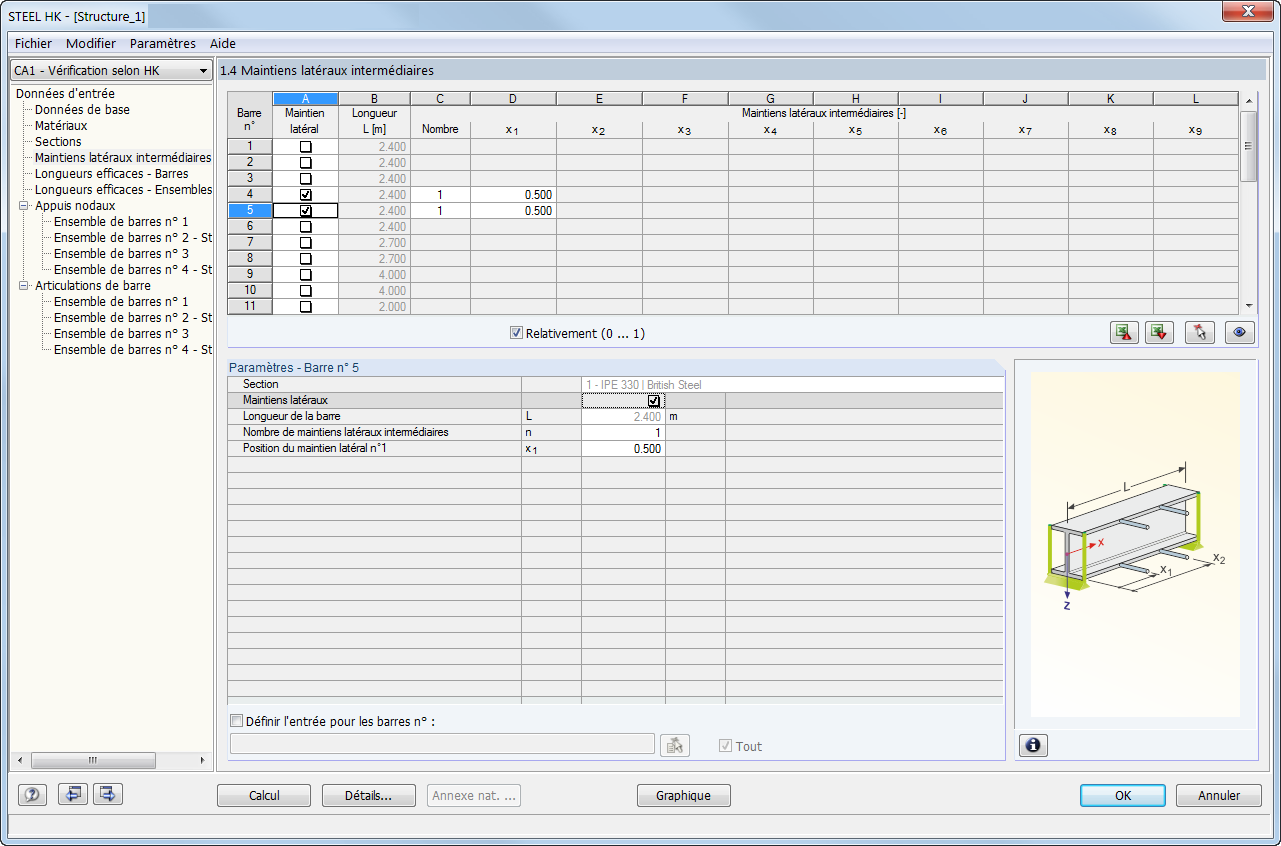Seitliche Lagerungen