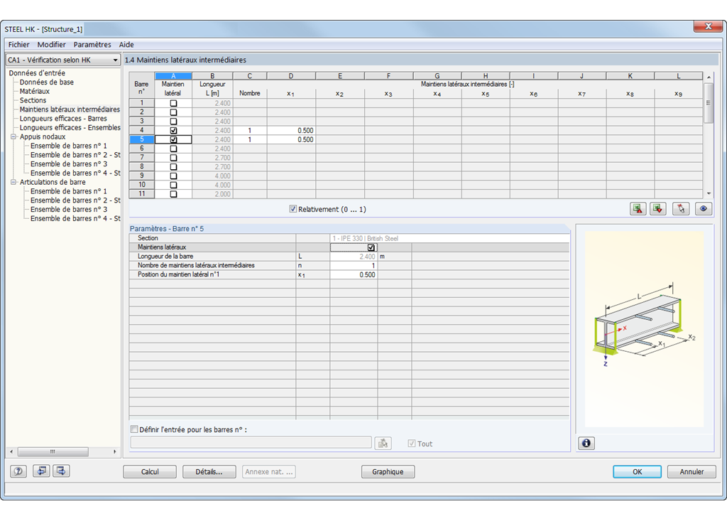 Seitliche Lagerungen