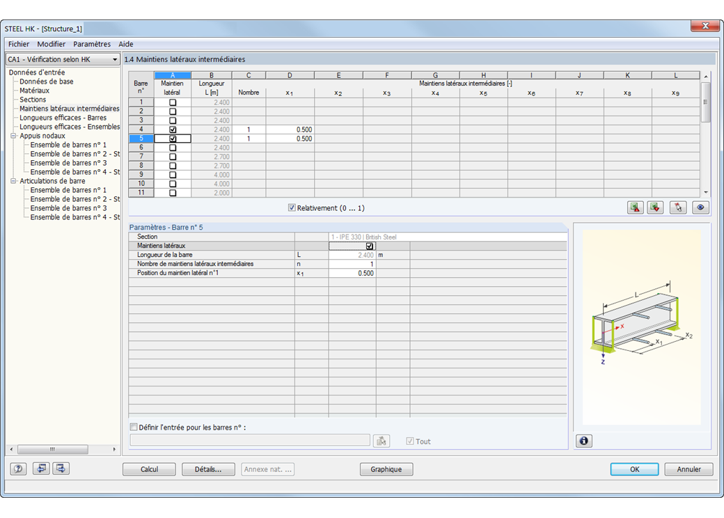 Seitliche Lagerungen