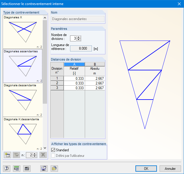 Benutzerdefinierte Ausfachung bearbeiten