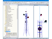 Exportiertes RFEM-Modell