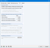Detaileinstellungen für Gittermast