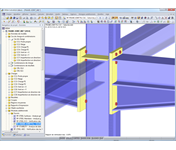 Connexion dans modèle de RFEM