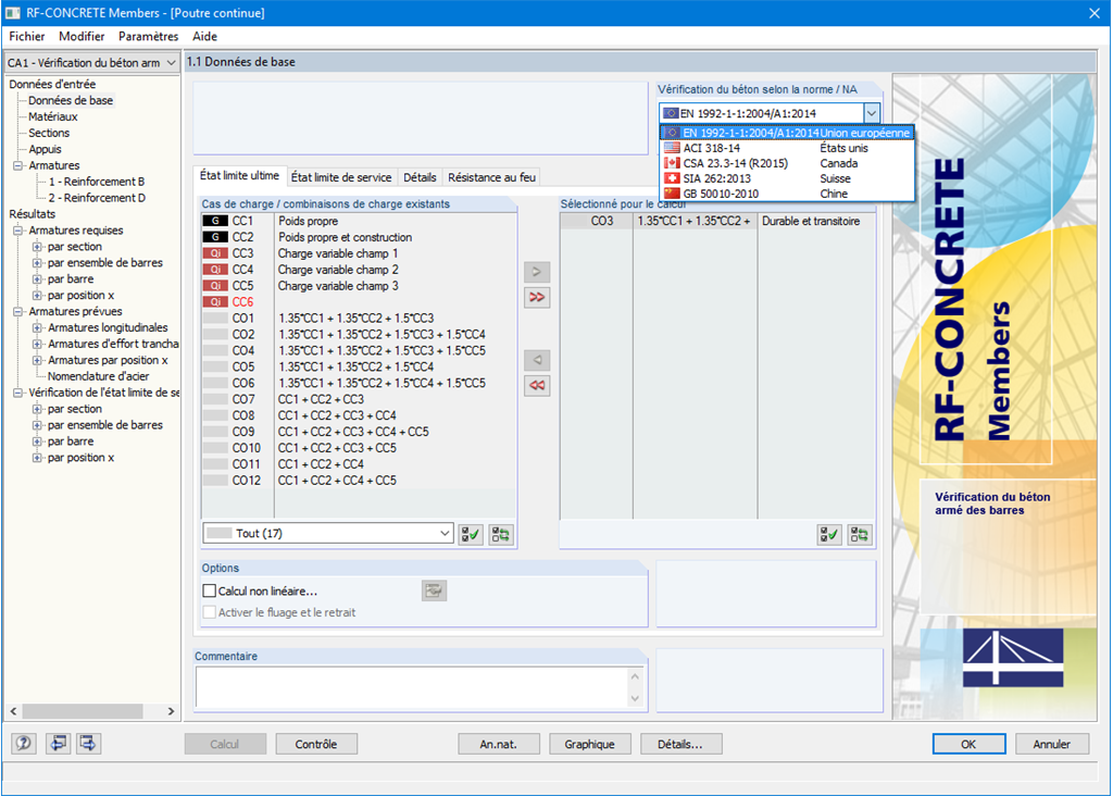RF-BETON Flächen - 1.1 Basisangaben