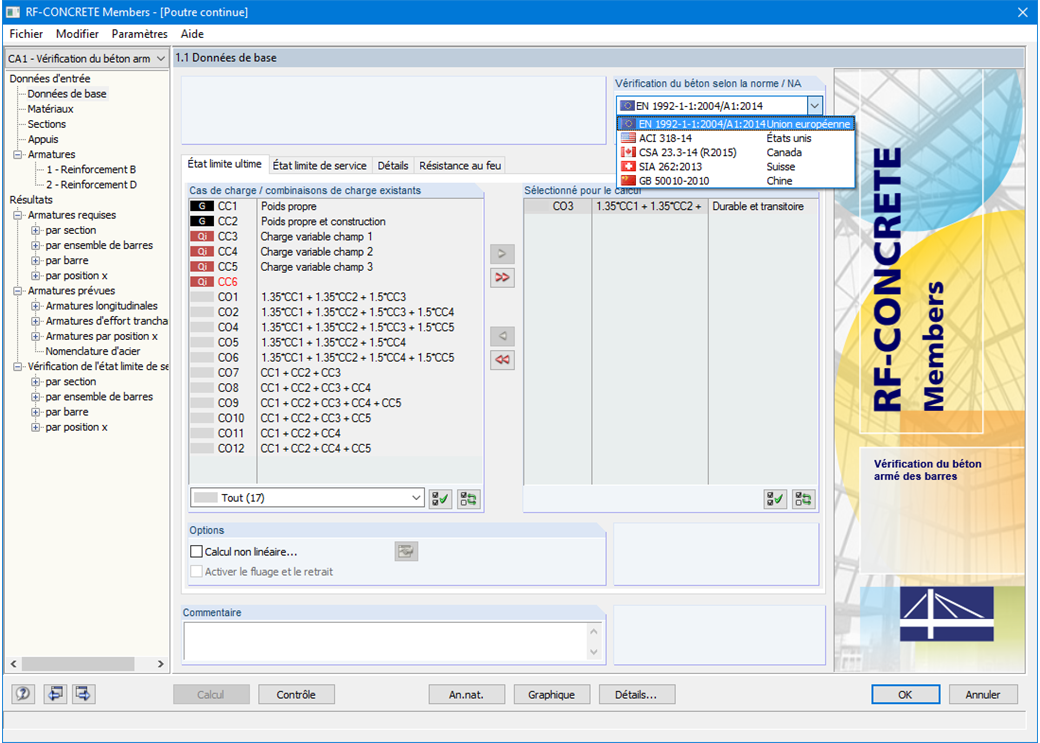 RF-BETON Flächen - 1.1 Basisangaben