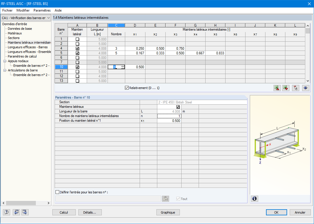 Seitliche Lagerungen