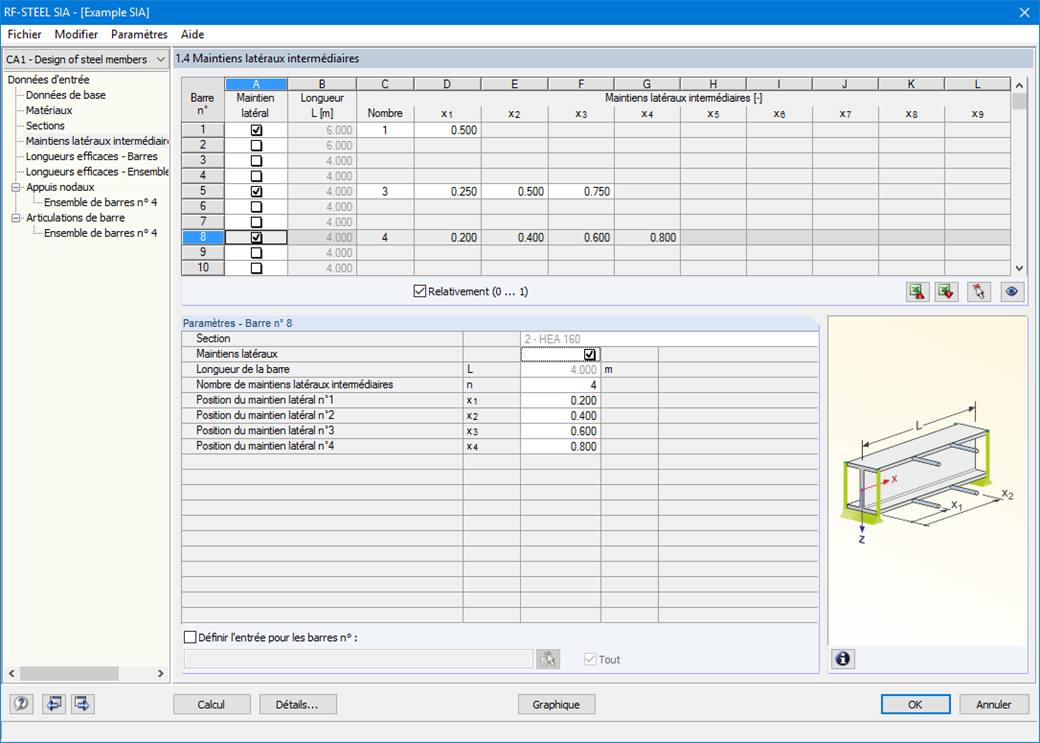 Seitliche Lagerungen