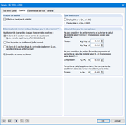 Detaileinstellungen zur Bemessung