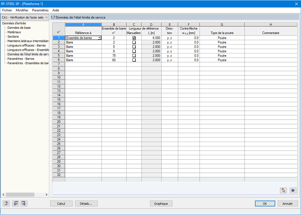 Gebrauchstauglichkeitsparameter