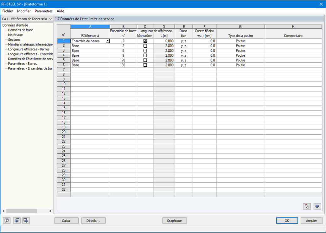 Gebrauchstauglichkeitsparameter
