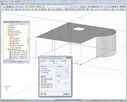 Grafische Modellierung über Hintergrund-Folien