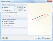 Verlängern eines Stabes