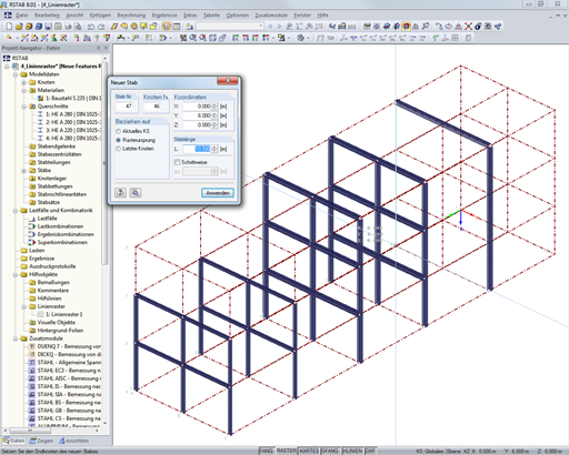 Utilisation de la grille de ligne