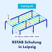 RSTAB-Schulung: Basisschulung zum Stabwerksprogramm RSTAB
26. Februar 2020
