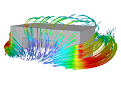 Simulation des flux de vent