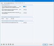 Paramètres de l’Annexe Nationale