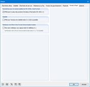 Détails, onglet Profilés formés à froid