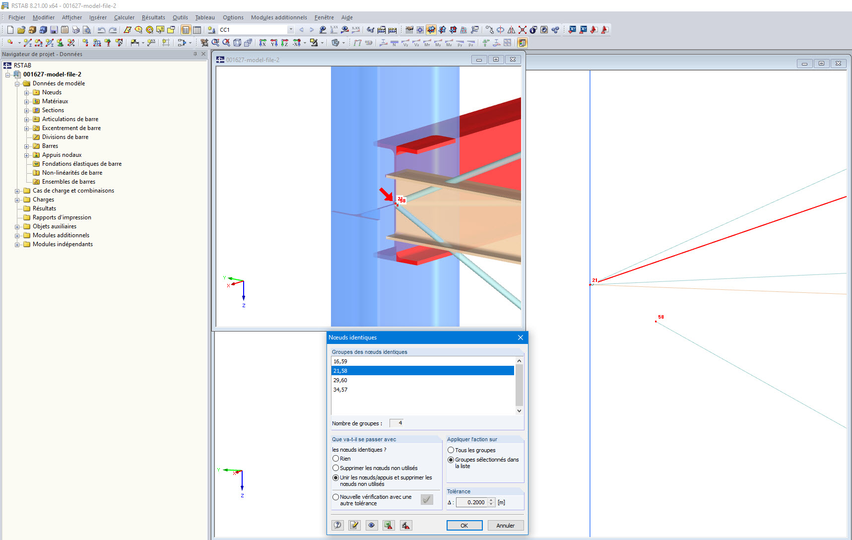 Vérification du modèle avec unification des nœuds