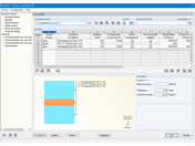 Entrée de la composition des couches