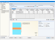 Entrée de la composition des couches