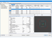 Dimensions pour le poinçonnement uniquement dans la zone de dalle
