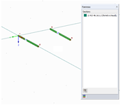 Définition des barres de connexion avec la section 2