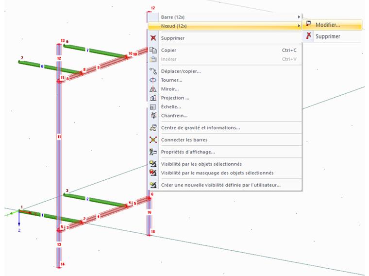 Sélection de tous les nœuds d’un plan