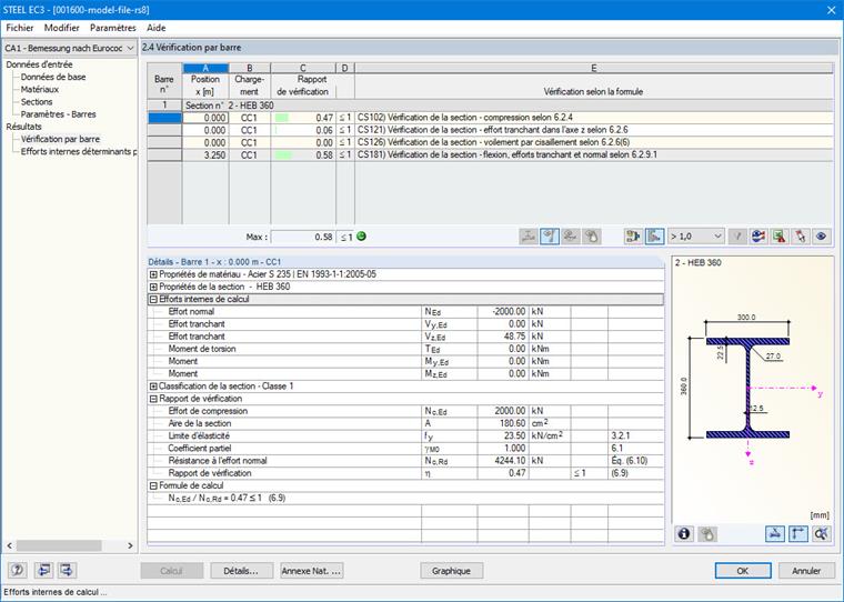Querschnittsnachweise