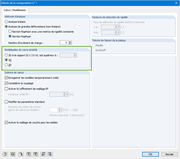 Paramètres et options