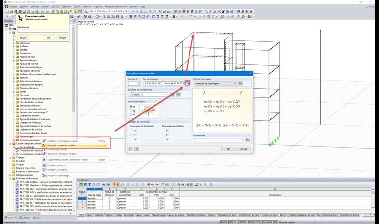 Évaluation du premier mode propre