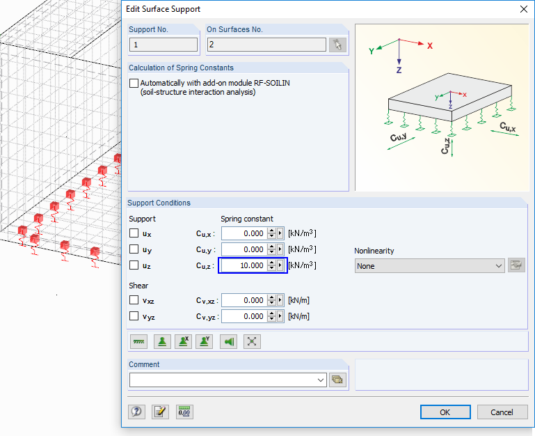 Fondation élastique
