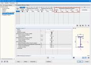 Fenêtre d’entrée de RF-/STEEL EC3
