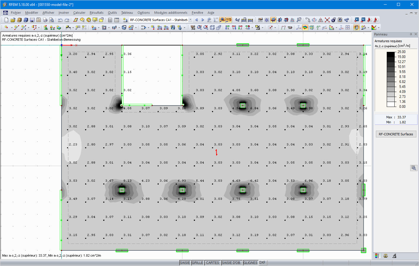 Dégradé de couleur ajusté : nuances de gris