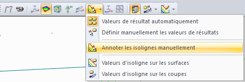 Annoter les isolignes manuellement