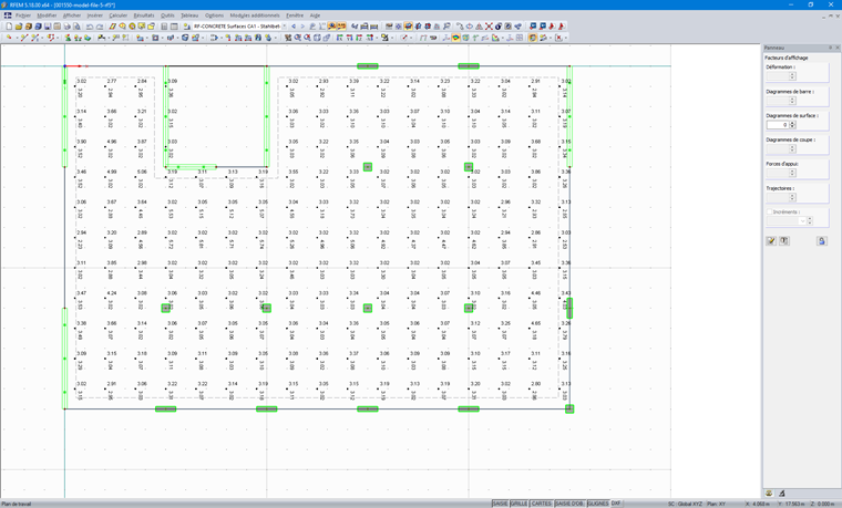 Valeurs numériques dans les groupes