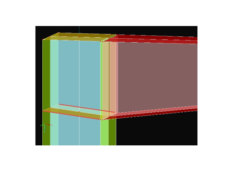 Modélisation de surface terminée avec des raidisseurs d’âme supplémentaires